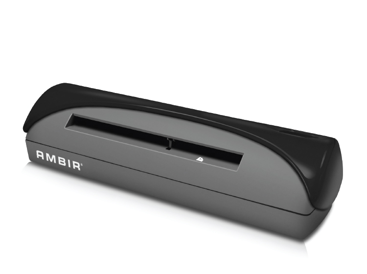 Plastic card clearance scanner