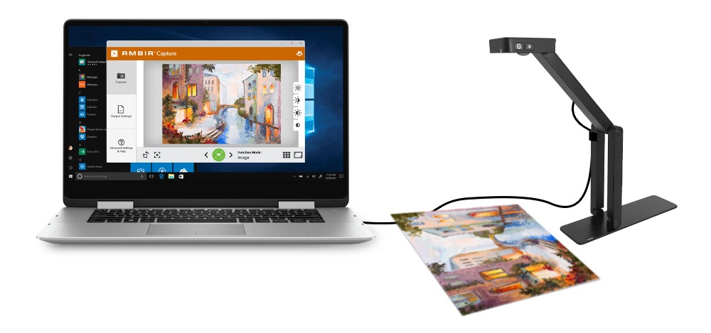 Flexicam laptop