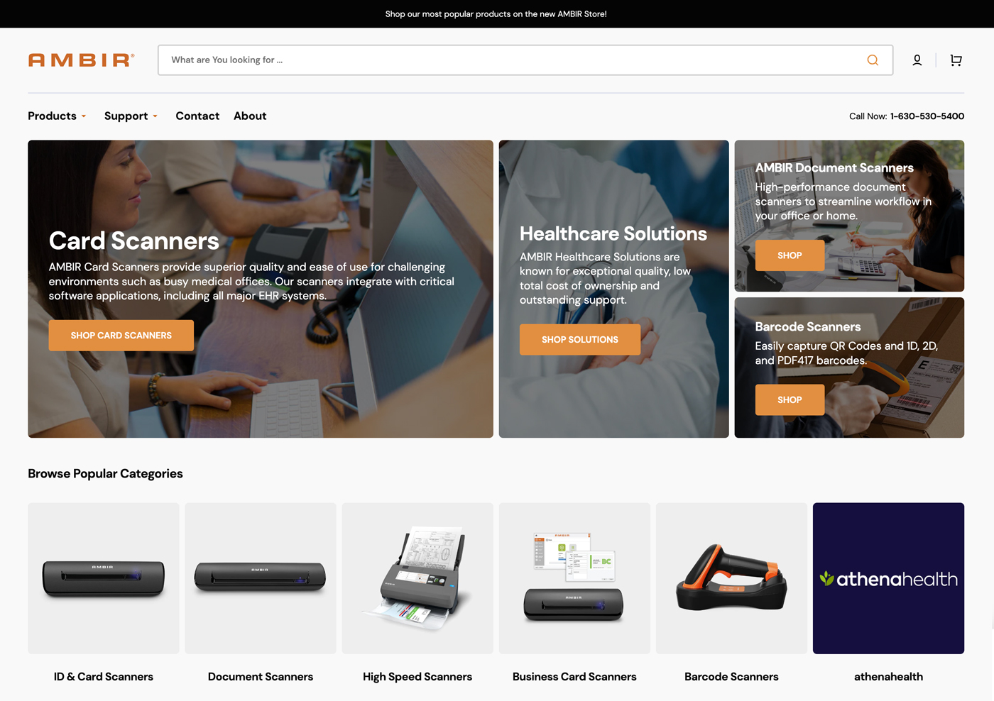 AMBIR Web Store