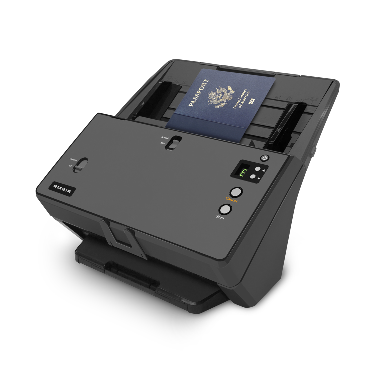 nScan 1060 60ppm High Speed Document Document, Card and Passport Scanner