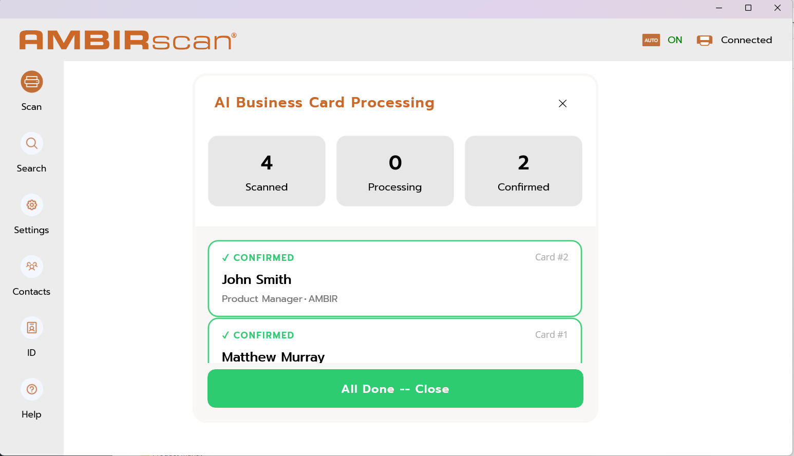 image of ambirscan software